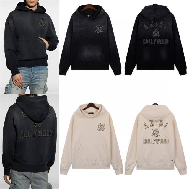 Pegasus Cotton Sweatshirt Hoodie (White/Black)