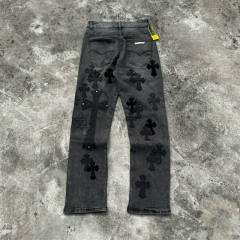 [Best Quality]1:1 CH Color Multi Cross Pants Jeans