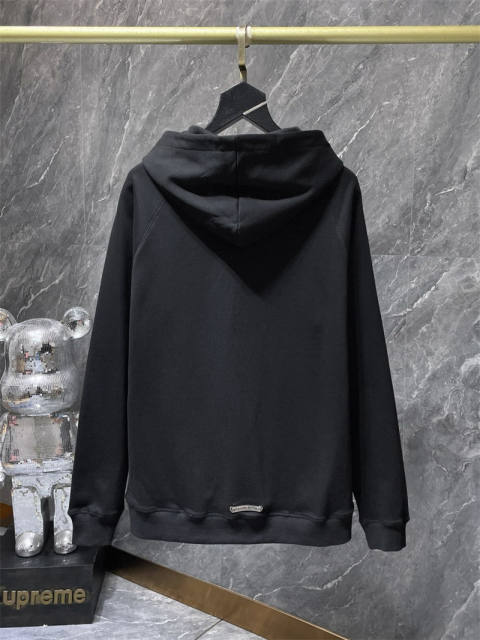 Chr0me Hearts CH Zipped Hoodie Black