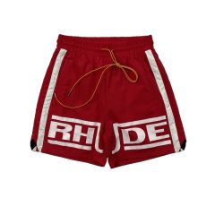 Rhude lettering patch mesh shorts 4 colors