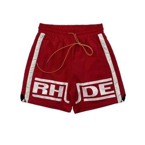 Rhude lettering patch mesh shorts 4 colors