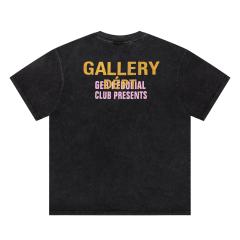 Gallery Dept Distressed T-shirt Black