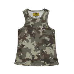 Corteiz Embroidered Logo Top Tank Digital Camo