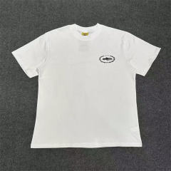Corteiz Classic Logo Tee White Black