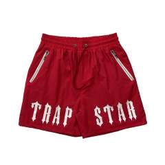 Trapstar lettering patch nylon swim beach shorts 4 colors