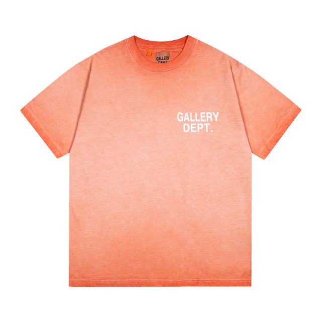 Gallery Dept Classic Logo T-Shirt Orange Pink