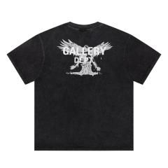 Gallery Dept Distressed T-shirt Black