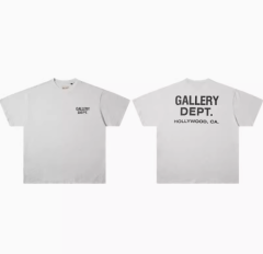 Gallery Dept Classic Logo T-Shirt Gray White Yellow