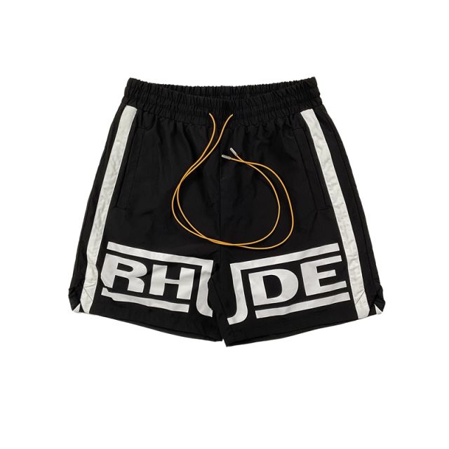 Rhude lettering patch mesh shorts 4 colors