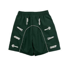 Trapstar lettering patch nylon swim beach shorts 4 colors