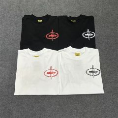 Corteiz Sword Logo Tee White Black