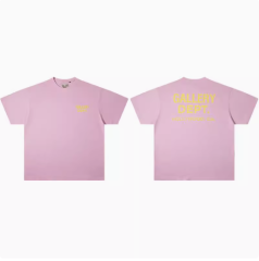 Gallery Dept Classic Logo T-Shirt Gray White Yellow