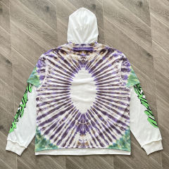 Hellstar Studios Tie Dye Embroidery Hoodie