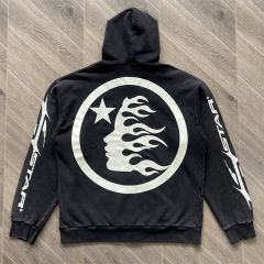 Hellstar Studios Zip Up Hoodie Green