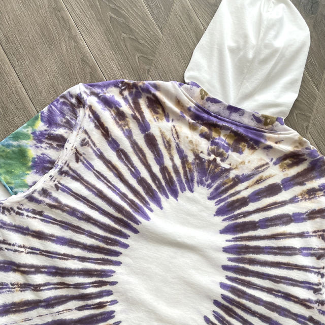 Hellstar Studios Tie Dye Embroidery Hoodie
