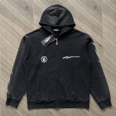 Hellstar Studios Zip Up Hoodie Green