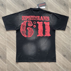 High Quality Hellstar Studios War Ready Tee T-Shirt Black