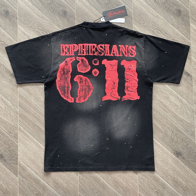 High Quality Hellstar Studios War Ready Tee T-Shirt Black