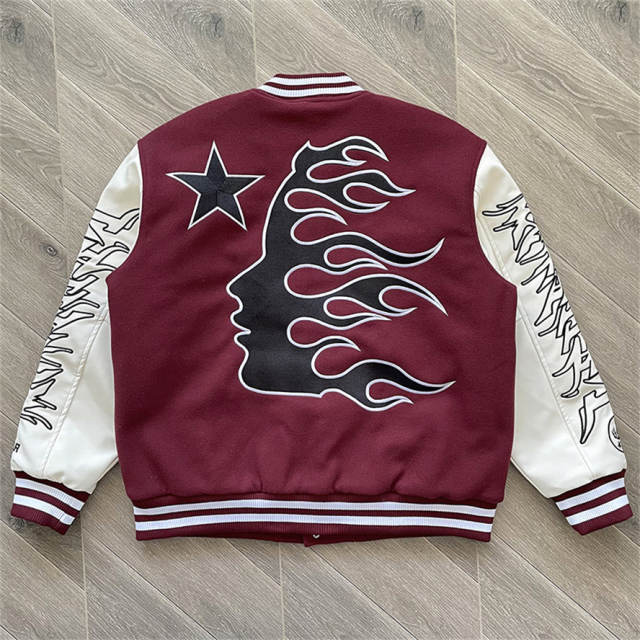 High Quality Hellstar Studios Varsity Jacket