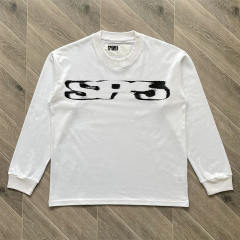 Sp5der SP5 Long Sleeve T-Shirt White