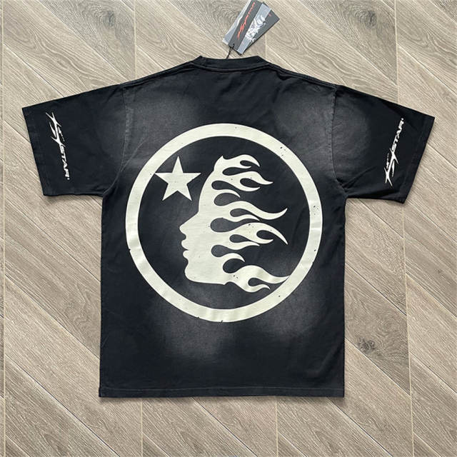 High Quality Hellstar Studios War Ready Tee T-Shirt Black