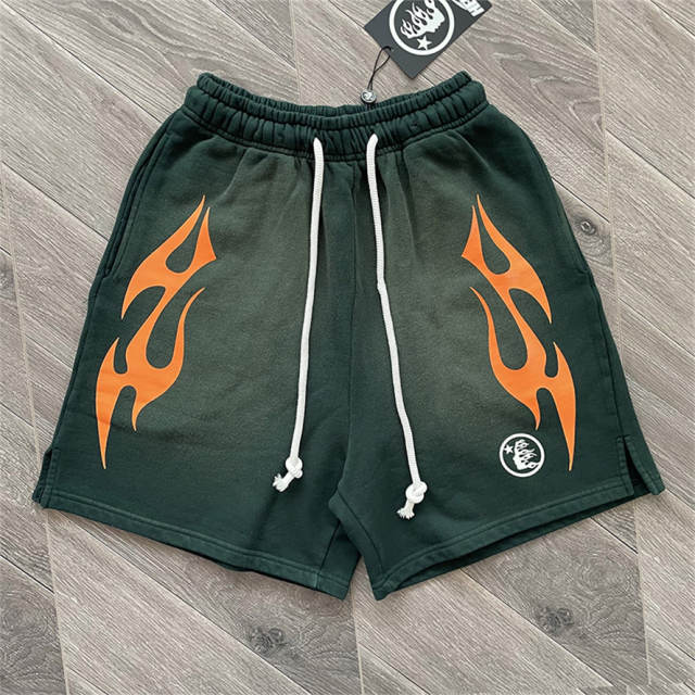 Hellstar Studios Sashed Path To Paradise Shorts Red