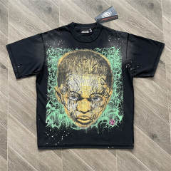 High Quality Hellstar Studios Men Tee T-Shirt Black