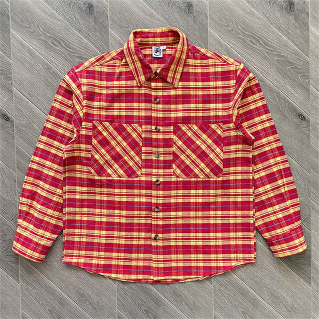 1:1 Top Quality Saint Vanity Checkered Jacket Shirt