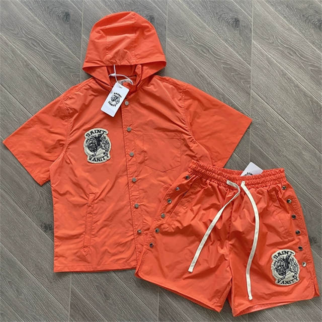 1:1 Top Quality Saint Vanity Nylon Set Orange