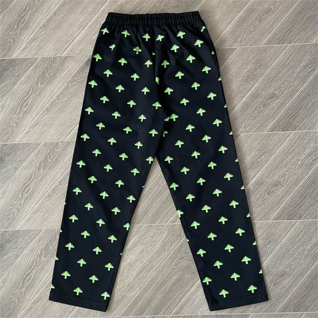 Vertabrae Full Print Sweatpants Black
