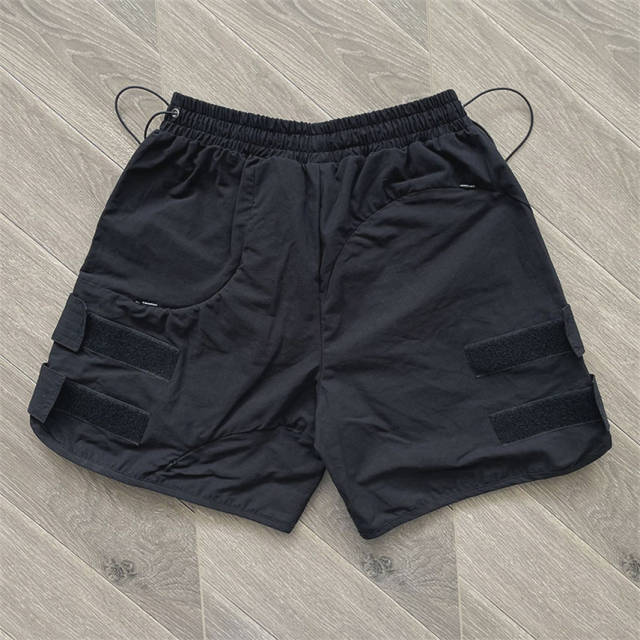 Travis Scott Whoisjacov Cargo Shorts Black