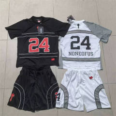Trapstar Logo Mesh Jersey Shorts Set