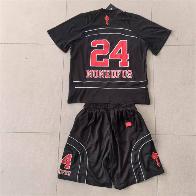 Trapstar Logo Mesh Jersey Shorts Set
