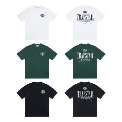 Trapstar Classic Fonts T-Shirt Black White Green