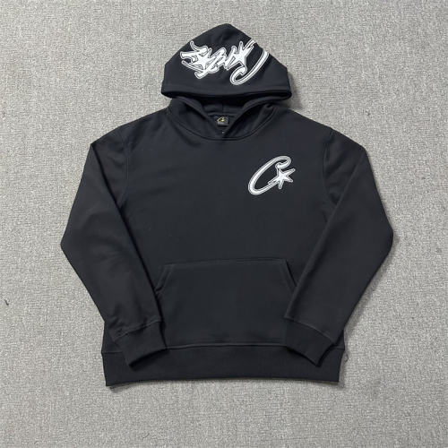 Corteiz Alcatraz 4th Anniversary Fleece Tracksuit Hoodie Pants Black Gray White Blue