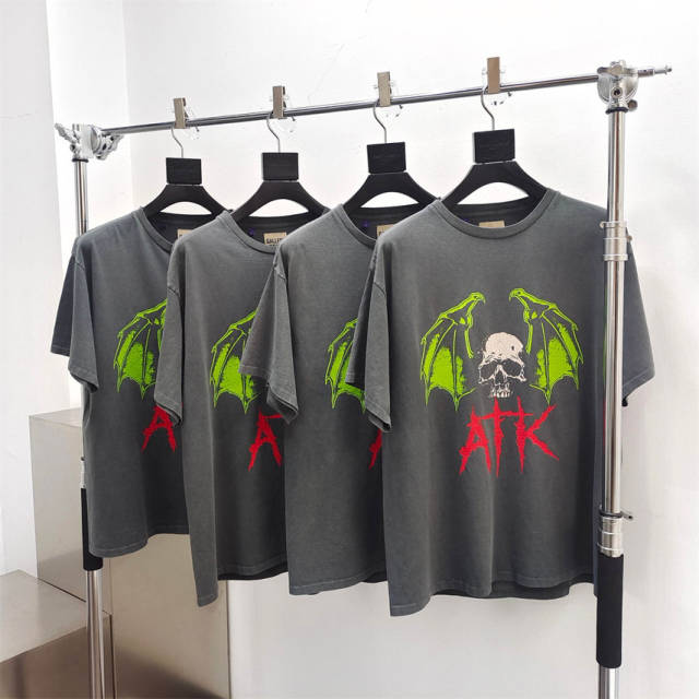 Gallery Dept 1:1 quality version ATK Skull Bat Print Tee T-Shirt