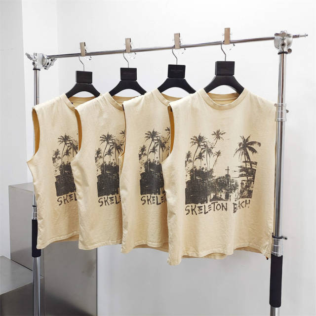 1:1 quality version Gallery Dept 1:1 quality version Skeleton Beach Printed Top Tank