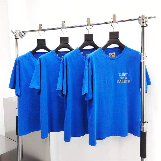 Gallery Dept 1:1 quality version French Logo Dept De La Galerie Print Tee T-Shirt