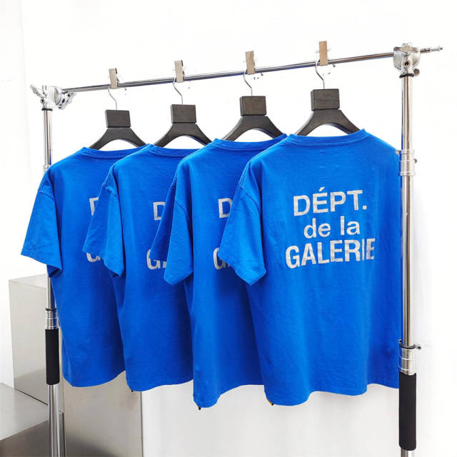 Gallery Dept 1:1 quality version French Logo Dept De La Galerie Print Tee T-Shirt