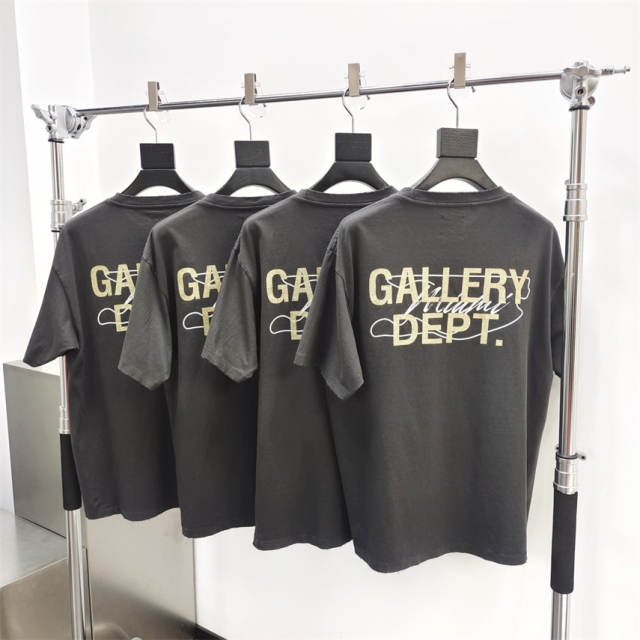 Gallery Dept 1:1 quality version Handwritten Font Tee T-Shirt