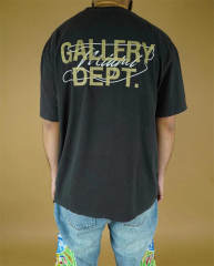 Gallery Dept 1:1 quality version Handwritten Font Tee T-Shirt