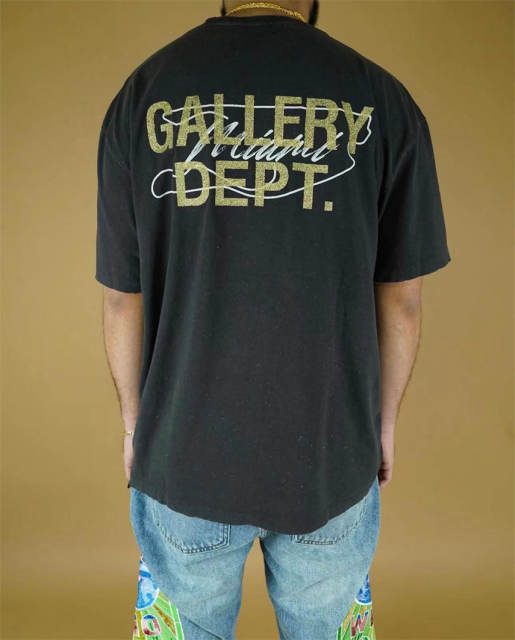 Gallery Dept 1:1 quality version Handwritten Font Tee T-Shirt