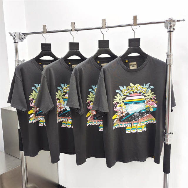 Gallery Dept 1:1 quality version Handwritten Font Tee T-Shirt