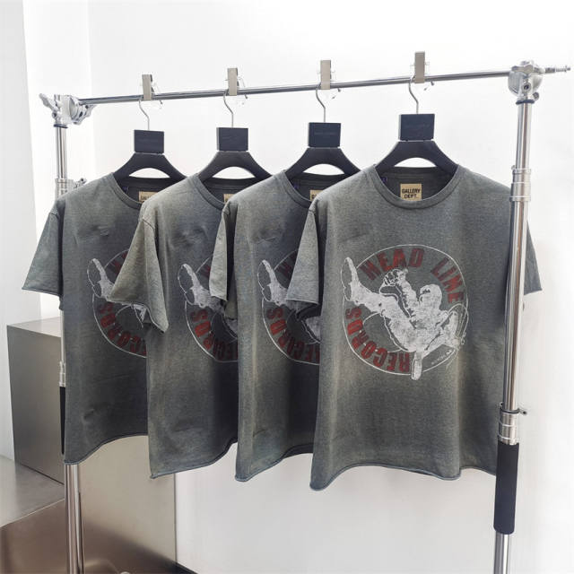 Gallery Dept 1:1 quality version RECORD HEAD LINE Print Tee