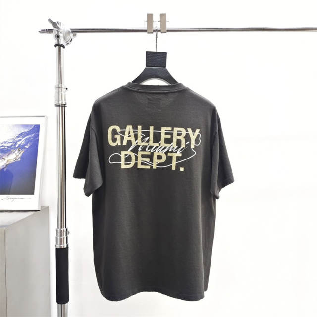 Gallery Dept 1:1 quality version Handwritten Font Tee T-Shirt