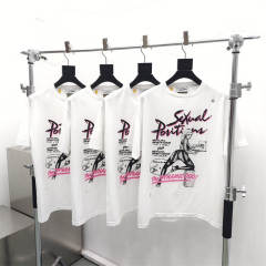 Gallery Dept 1:1 quality version Sexy Lady Print Tee T-Shirt Beige