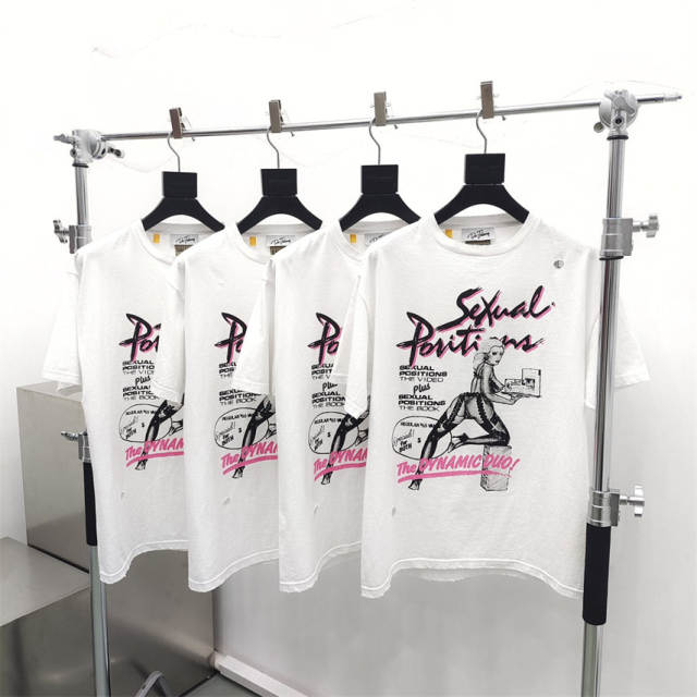 Gallery Dept 1:1 quality version Sexy Lady Print Tee T-Shirt Beige