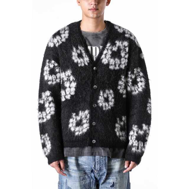 1:1 Top Quality DENIM TEARS x Saint Michael Mohair Jacket