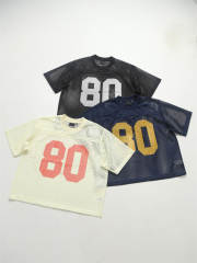 Saint Michael Classic Letter Logo Washed Tee Black