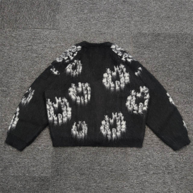 1:1 Top Quality DENIM TEARS x Saint Michael Mohair Jacket